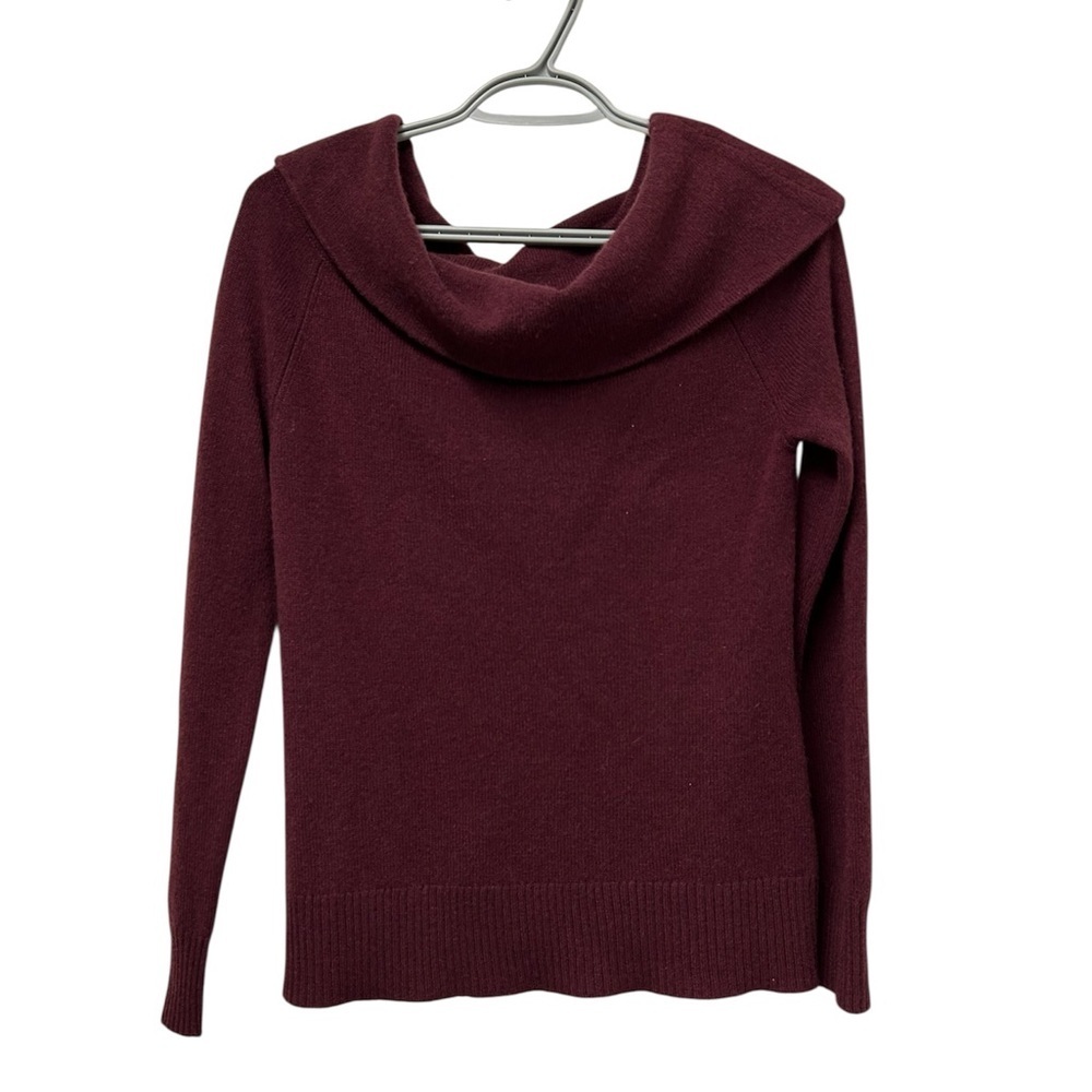 ANTONIO MELANI Cowl Neck Sweater 100% Cashmere, Size XS